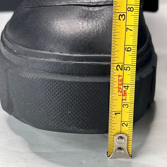 Sorel Caribou X Leather Boot Lace Waterproof Black NL5015-010 Women 8 NWOB FLAW - Picture 9 of 13